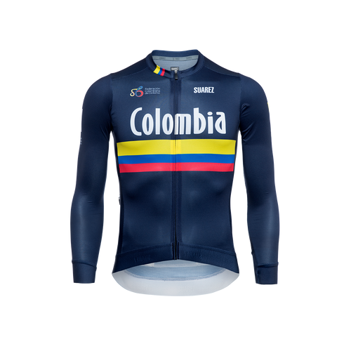 2024 Colombian Federation Mens Performance Long Sleeve Jersey by Suarez