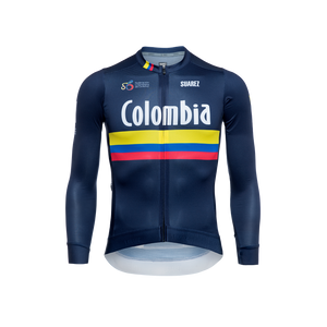 2024 Colombian Federation Mens Performance Long Sleeve Jersey by Suarez