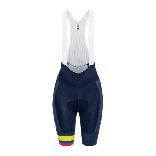 Colombian Federation Womens Performance Bib Short LA by Suarez