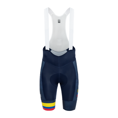 2024 Colombian Federation Mens Performance Bib Short by Suarez