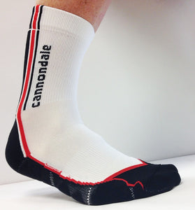 X L.E. High Profile Cycling Profile Cycling Socks Red/Black by Cannondale