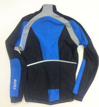 Carves Windproof Mens Cycling Jacket Black/Blue by GSG