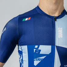 2025 Giro d'Italia Maglia Azzurra 2.5 Mens Avant Short Sleeve Cycling Jersey by Suarez