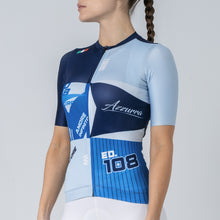 2025 Giro d'Italia Maglia Azzurra 2.5 Womens Avant Short Sleeve Cycling Jersey by Suarez