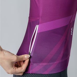 2025 Giro d'Italia Maglia Ciclamino 2.5 Womens Avant Short Sleeve Cycling Jersey by Suarez