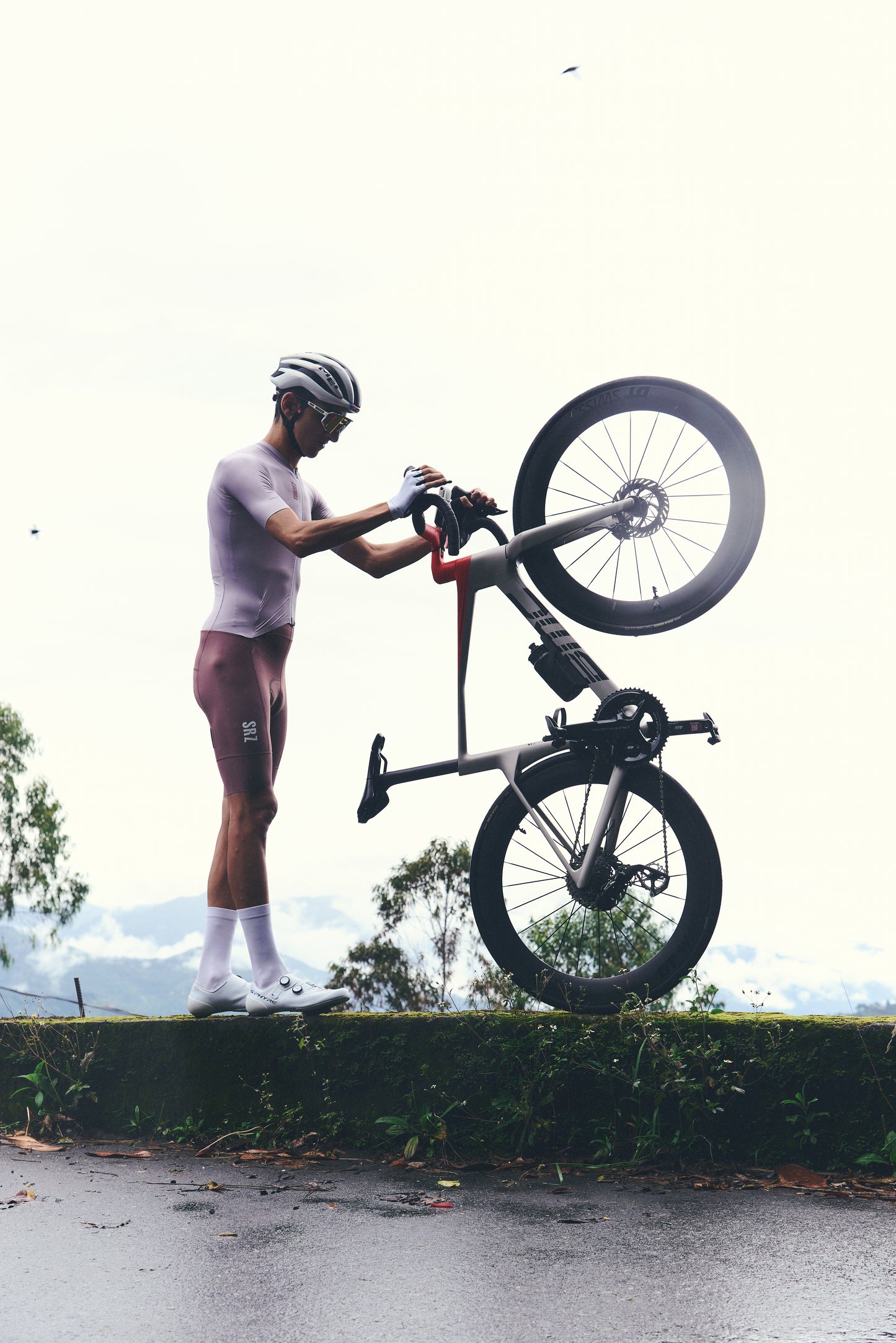 HARD LITE GREY LILAC 2.4 PRO MEN'S SKINSUIT