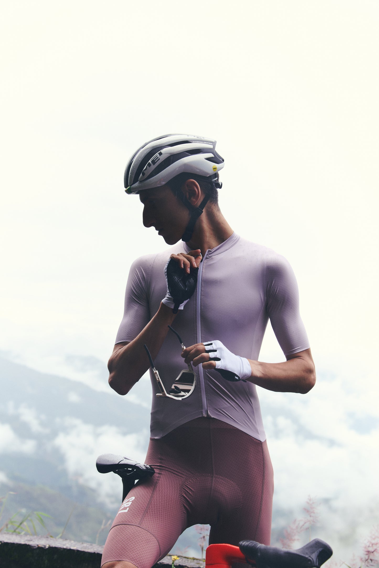 HARD LITE GREY LILAC 2.4 PRO MEN'S SKINSUIT