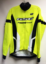 Elite Super Roubaix Long Sleeve Cycling Jersey Neon Yellow by GSG