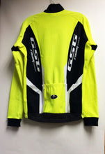 Elite Super Roubaix Long Sleeve Cycling Jersey Neon Yellow by GSG