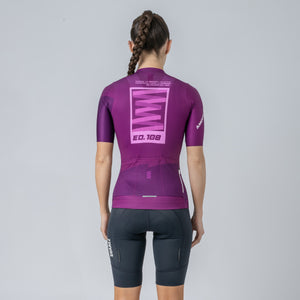 2025 Giro d'Italia Maglia Ciclamino 2.5 Womens Avant Short Sleeve Cycling Jersey by Suarez
