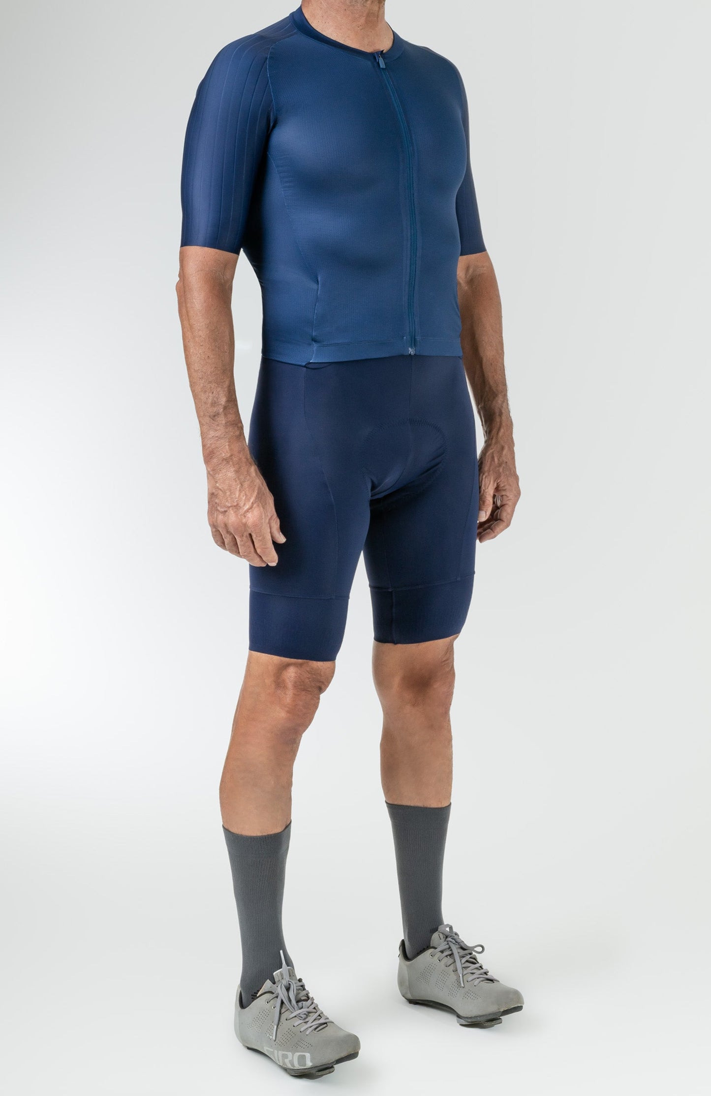 2025 Men's Erodo 2.4 Cycling Skinsuit Navy Blue by Suarez