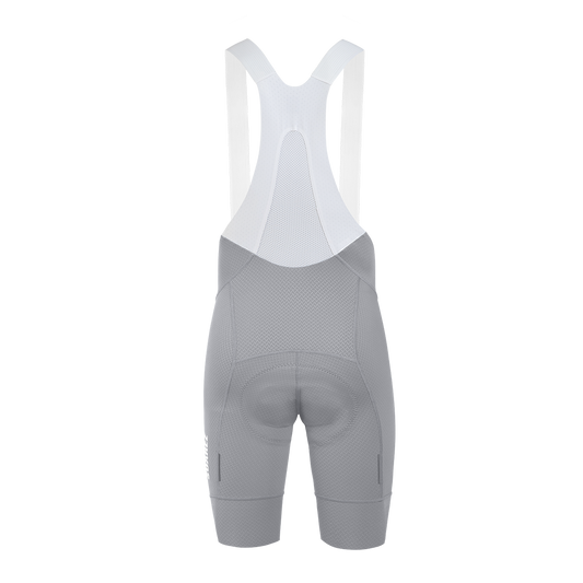 2025 Men's Cycling Bibshorts Hard Light Gray 2.4 by Suarez