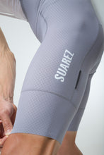 2025 Men's Cycling Bibshorts Hard Light Gray 2.4 by Suarez