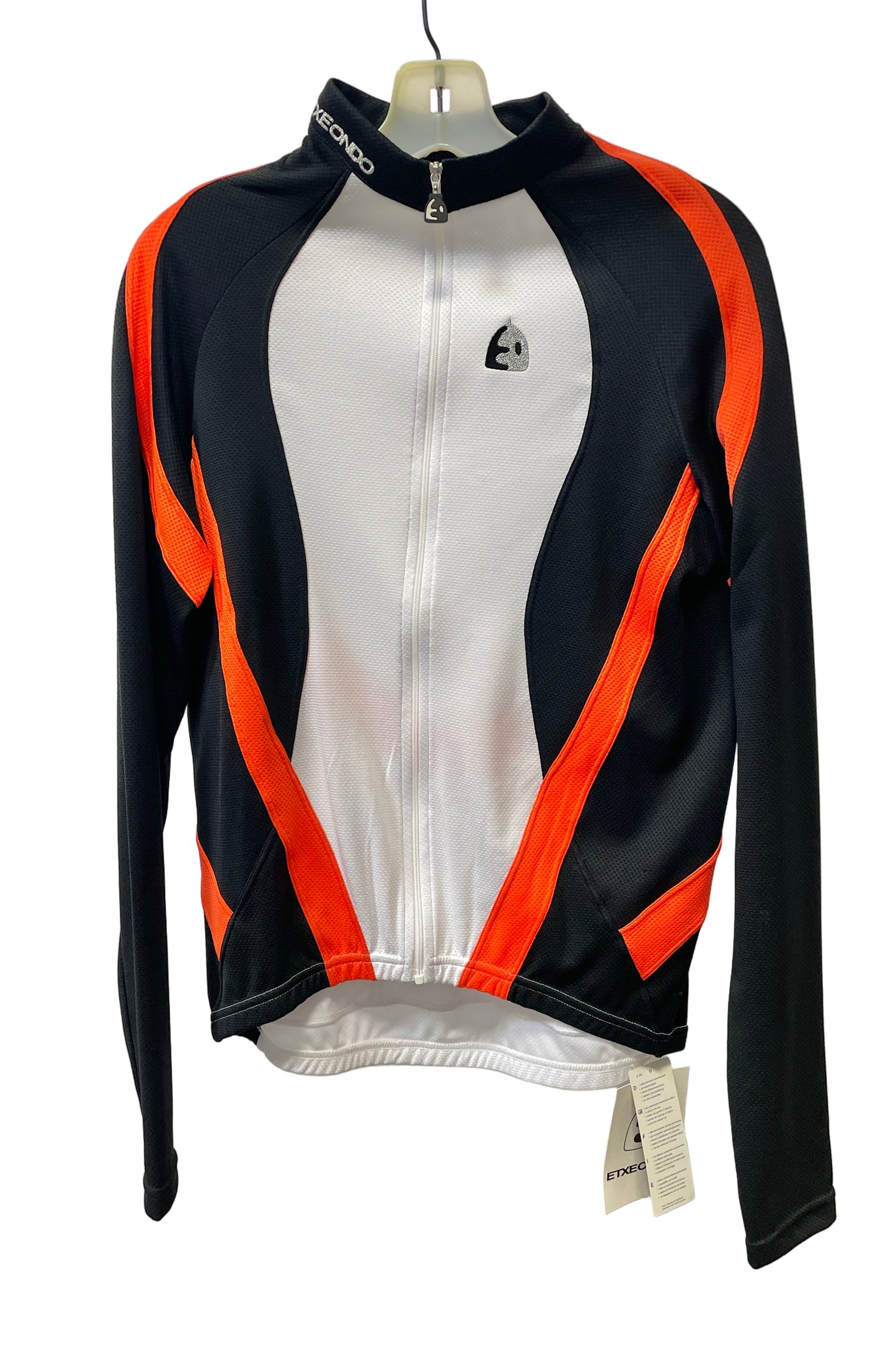 Aplaus Long Sleeve Cycling Jersey Orange by Etxeondo