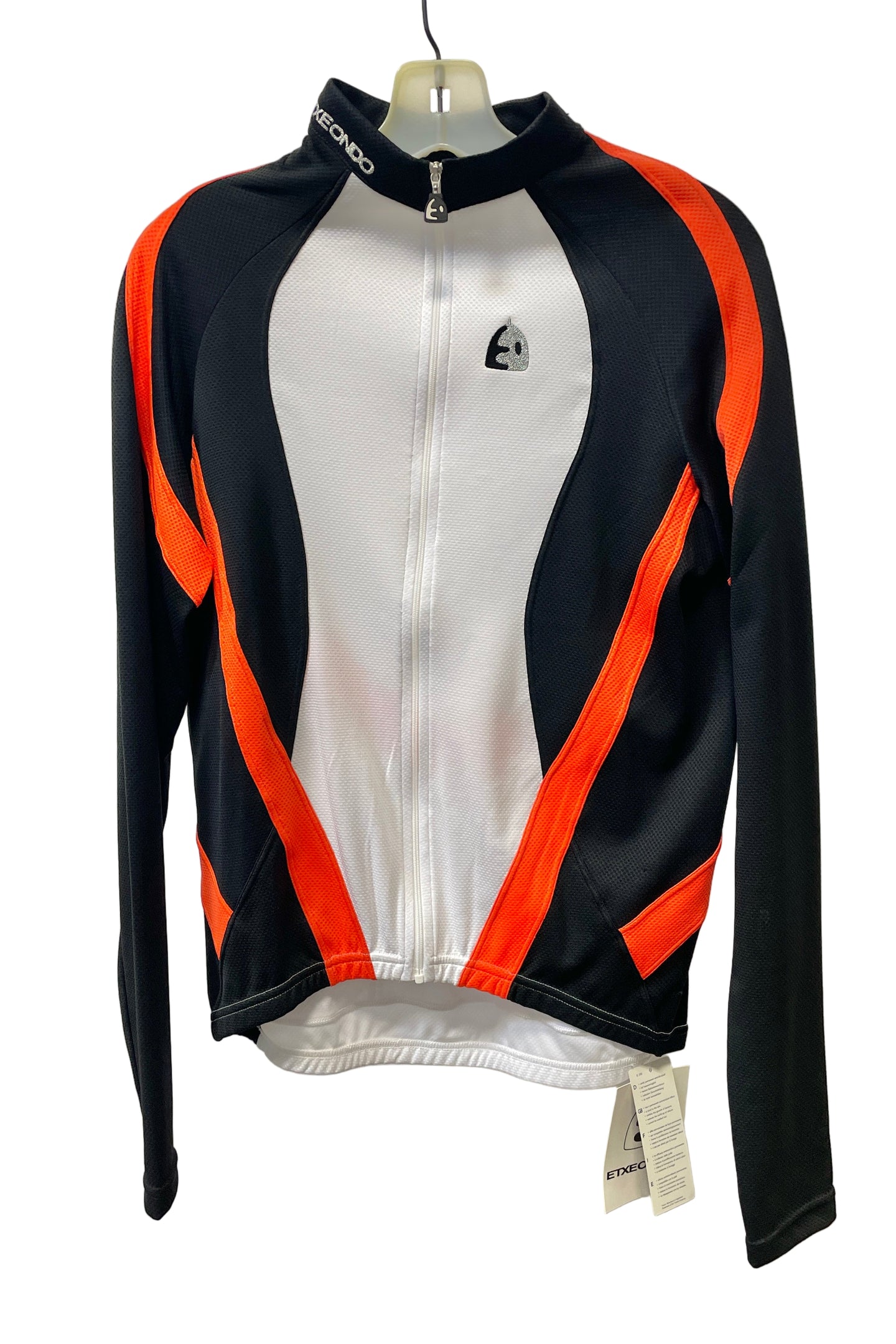 Aplaus Long Sleeve Cycling Jersey Orange by Etxeondo