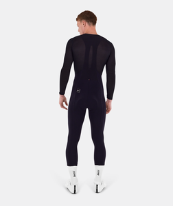 Unico Cool Weather Bib Tights Men Black by Santini