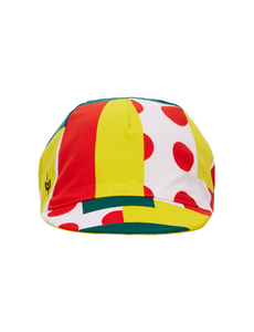 Maillot Jaune Combination Leader Cycling Cap by Santini