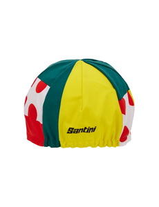 Maillot Jaune Combination Leader Cycling Cap by Santini