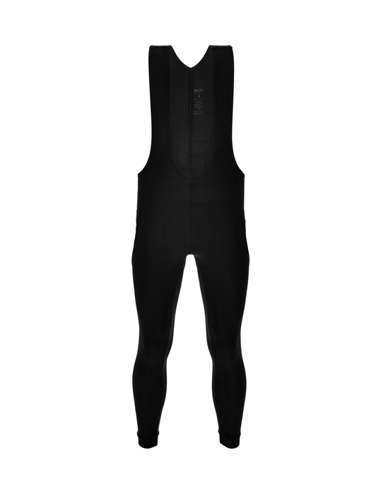 RTR Winter Bib Tights Men Black by Santini | Cento Cycling