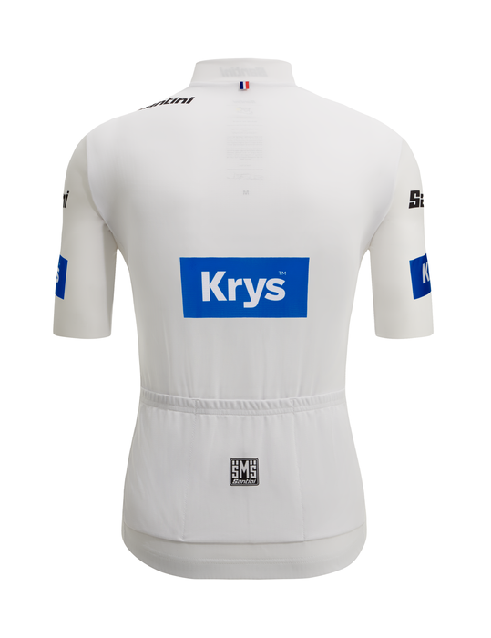 2026 TOUR DE FRANCE - FAN LINE BEST YOUNG RIDER  WHITE JERSEY