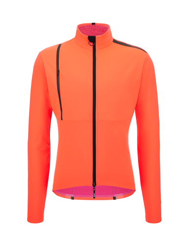 Vega Plus Winter Cycling Jacket Granatina Pink by Santini