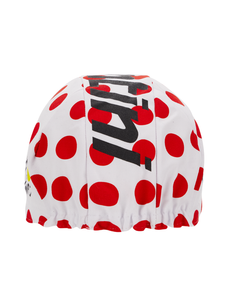 Official Tour de France KOM Leader Polka Dot Cycling Cap by Santini