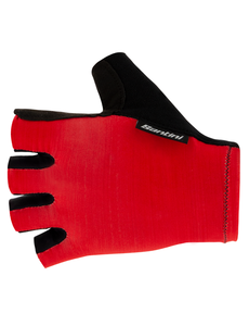 Cubo Summer Cycling Gloves Red by Santini