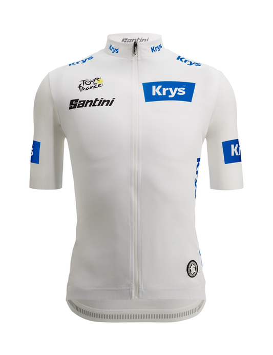 2026 TOUR DE FRANCE - FAN LINE BEST YOUNG RIDER  WHITE JERSEY