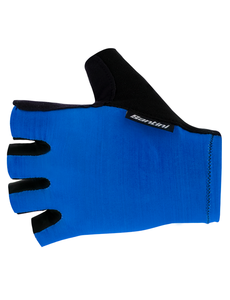 Cubo Summer Cycling Gloves Blue by Santini