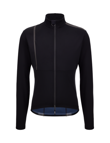 Vega Plus Winter Cycling Jacket Black by Santini