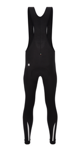 Omnia Winter Cycling Mens Bib Tights by Santini