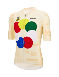 Official 2024 Tour de France Grand Depart Firenze Mens Jersey by Santini