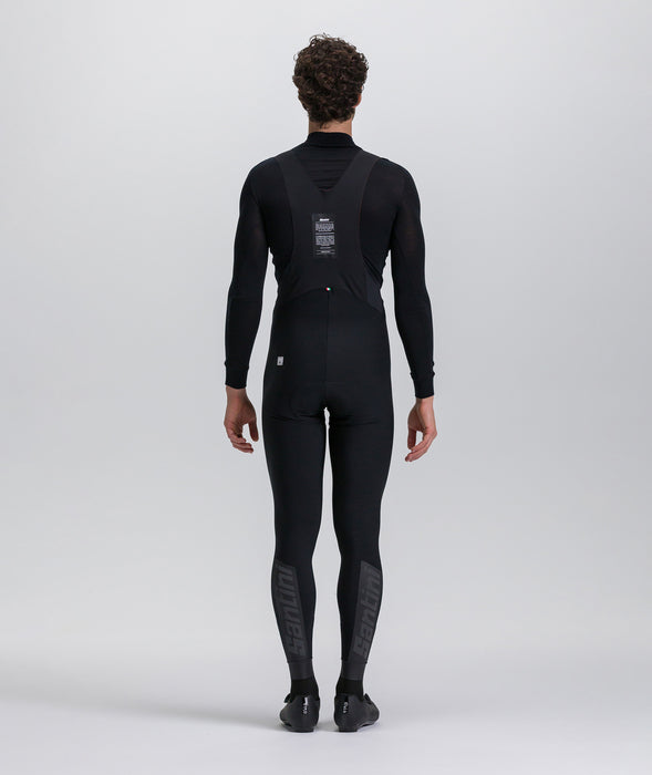 Aldo Winter Cycling Mens Bib Tights by Santini