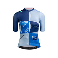 2025 Giro d'Italia Maglia Azzurra 2.5 Womens Avant Short Sleeve Cycling Jersey by Suarez