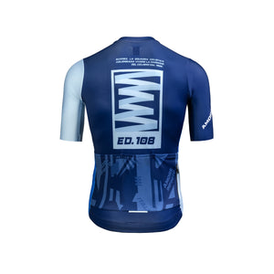 2025 Giro d'Italia Maglia Azzurra 2.5 Mens Avant Short Sleeve Cycling Jersey by Suarez