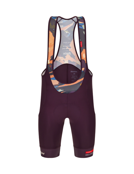 Official 2024 La Vuelta Cuitu Negru Stage 15 Mens Bibshort by Santini