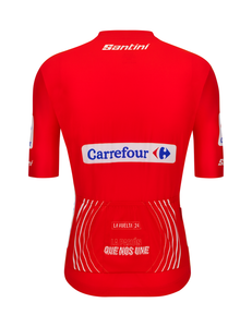 Official 2024 La Vuelta General Classification Leader Mens Jersey by Santini