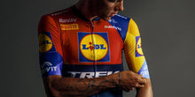 Official 2025 Lidl-Trek Team Issue Short Sleeve Mens Cycling Jersey by Santini