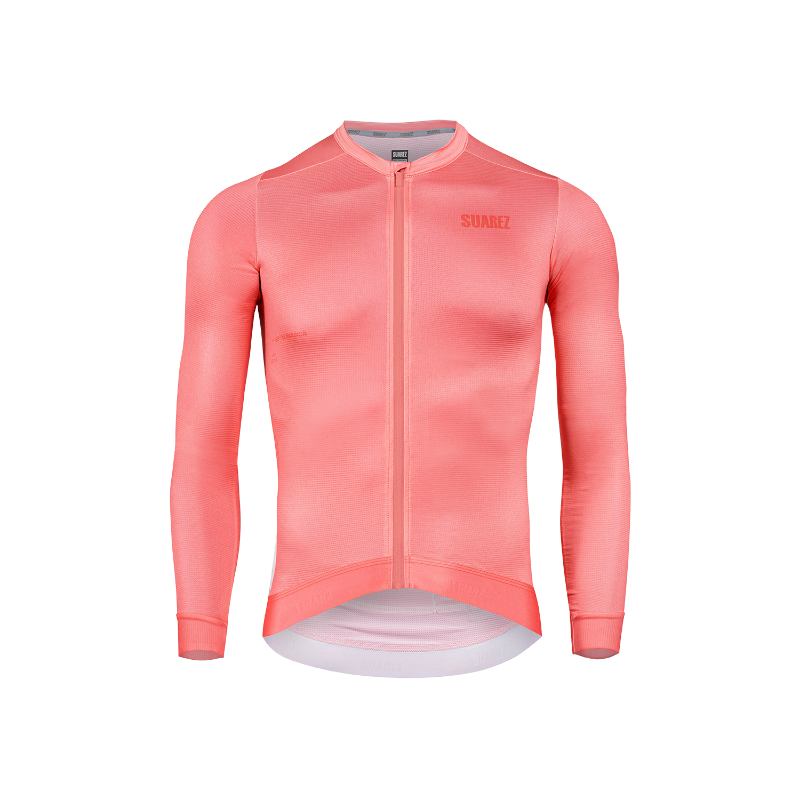 Rapid 2.3 Coral Long Sleeve Jersey Pink by Suarez