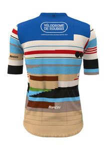 Official ASO Paris Roubaix 2024 Paris Roubaix Mens Jersey by Santini