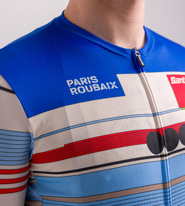 Official ASO Paris Roubaix 2024 Paris Roubaix Mens Jersey by Santini