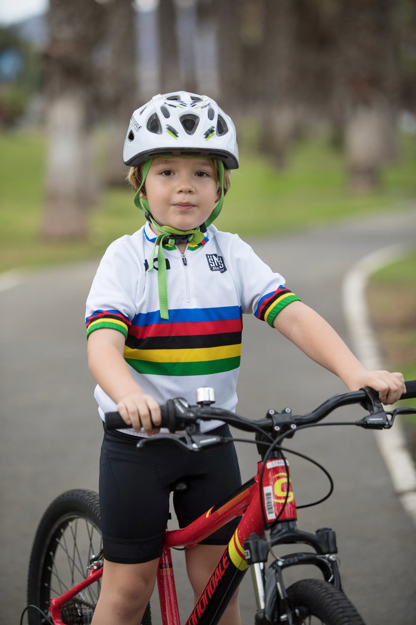 UCI WORLD CHAMPION - KID'S JERSEY by Santini