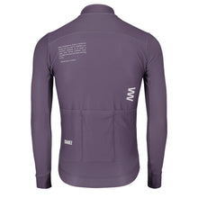 Rise Thermal Mens Long Sleeve Cycling Jersey in Dusk Purple by Suarez