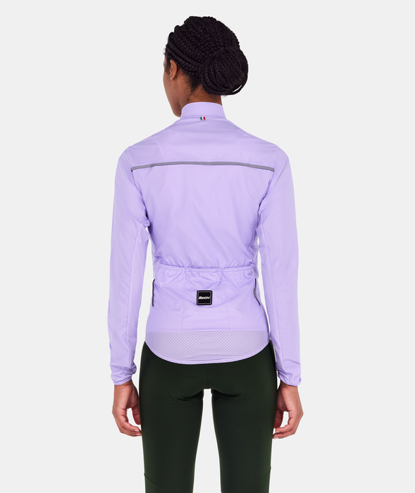 RTR Packable Men's Wind Jacket Lilac by Santini