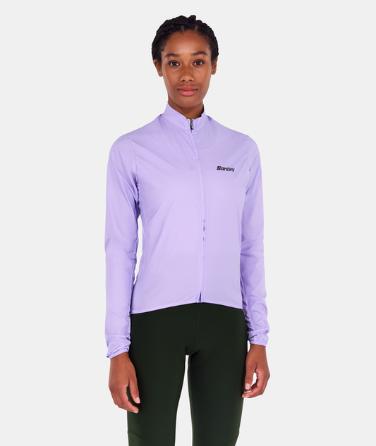 RTR Packable Men's Wind Jacket Lilac by Santini