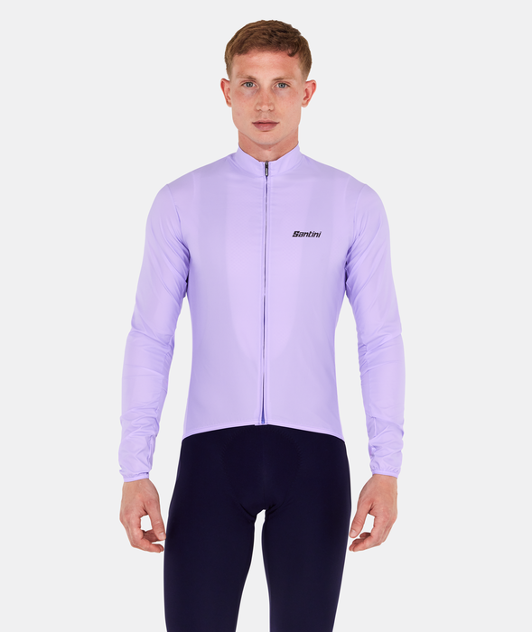 RTR Packable Men's Wind Jacket Lilac by Santini