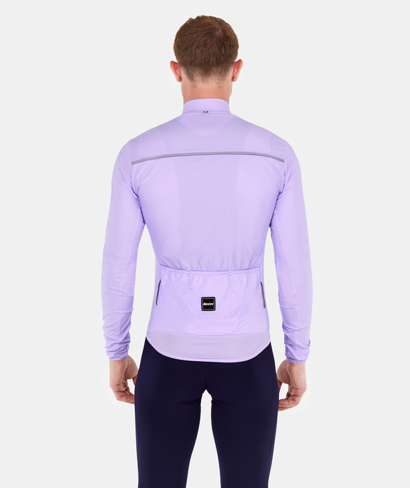 RTR Packable Men's Wind Jacket Lilac by Santini