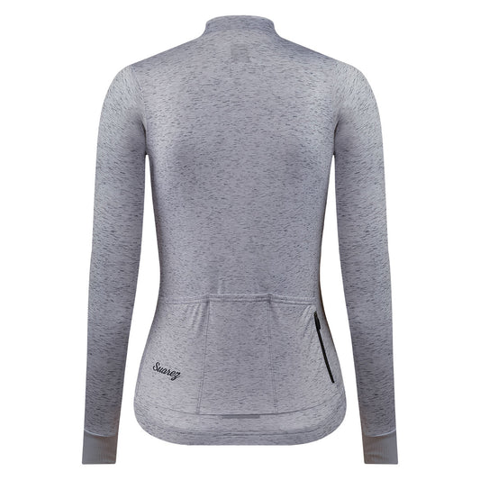 Sage Womens Avant Long Sleeve Cycling Jersey by Suarez