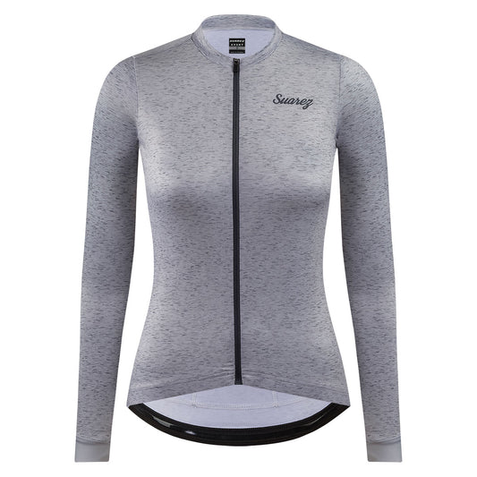Sage Womens Avant Long Sleeve Cycling Jersey by Suarez