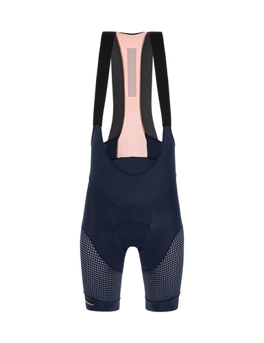 Freccia Cycling bib shorts in Navy Blue by Santini